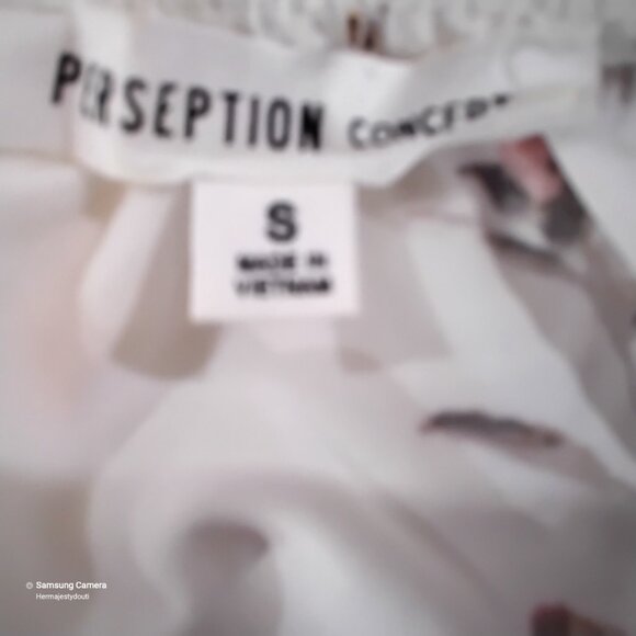 Yellow & Orange Floral Off-The-Shoulder Peasant Cropped Blouse New W/O/T Small - Picture 3 of 4